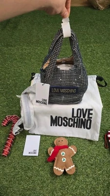 Love Moschino - Mini Bolso con Strass “Edición Medianoche” Foto 1 de 4