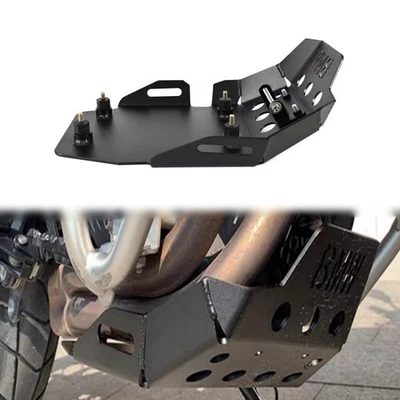 Black Engine Chassis Skid Plate Cover For BMW F650GS F700GS F800GS ADV 2008-2018 - Image 1 of 4