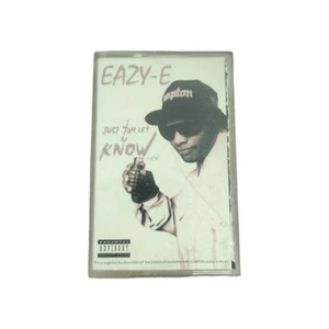 Just Tah Let U Know by Eazy-E (Cassette Single, 1995, Ruthless) TESTED - Picture 1 of 3