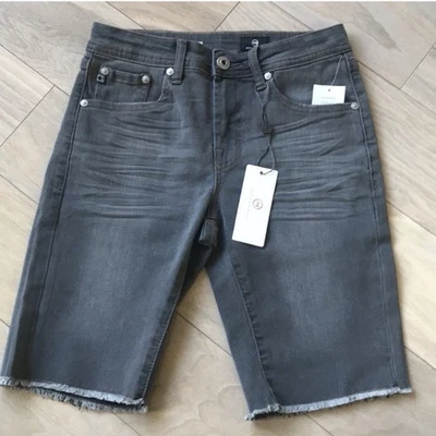 Boys Adriano Goldschmied AG Kids The Bryson Denim Jean Shorts Size 8 - Image 1 of 4