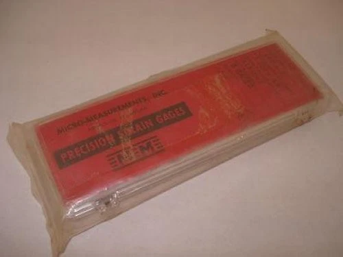 Micro Measurements MA-06-500BH-120 Precision Strain Gauge Package of 5 NSFP - Image 1 of 1