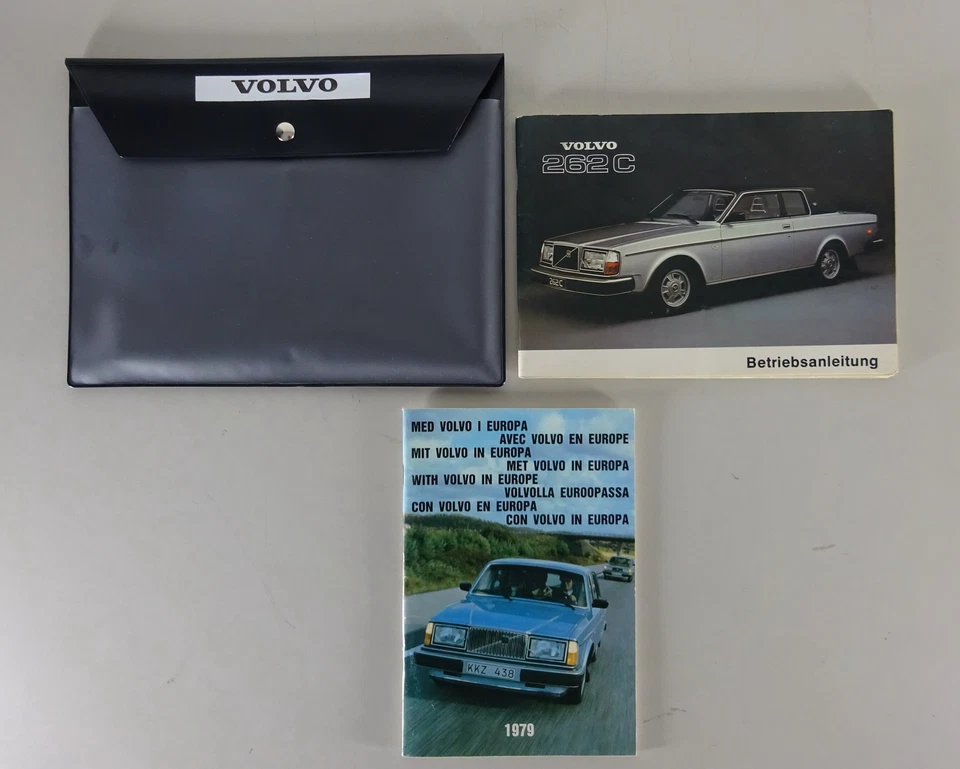 Mappa di Bordo + Istruzioni D'Uso / Manuale Volvo 262 C Bertone Coupé Stand 06/ - Immagine 1 di 4