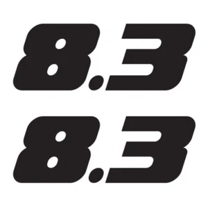 8.3 Liter Engine Decal Fits Diesel Engine - Picture 1 of 1