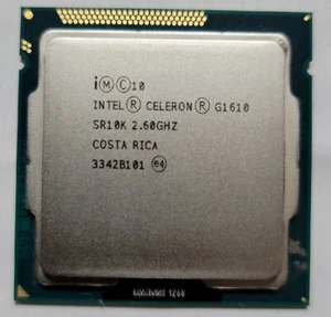 Intel Celeron Dual-Core G1610 SR10K 2.60GHz LGA 1155 Desktop Coin Mining CPU - Picture 1 of 6
