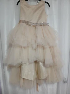 JOYKIDS USA Beige/Tan Girls dress Size 8 - Picture 1 of 10