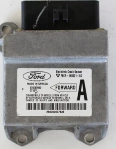 1998-2003 Ford Escort F8CF-14B321-AB Safety Restraint System Control Module Unit - Picture 1 of 3