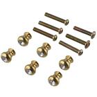 Gold Mini Handles Round Head Pulls Drawer Knobs  For Jewelry Boxes Wooden Cases