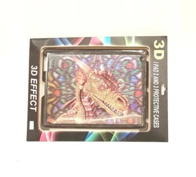 New Ipad 2 and Ipad 3 3D Lenticular Dragon Protective Case - NWT - Image 1 of 2
