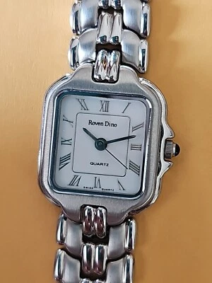 Roven Dino 2013M ladies stainles steel swiss quarts watch Mint Condition #8553 - Image 1 of 4