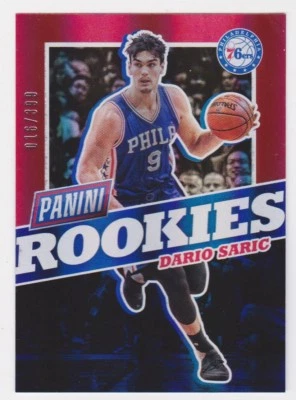 2017 Panini National Convention #BK34 Dario Saric RC (Sixers)/399 - Image 1 of 2