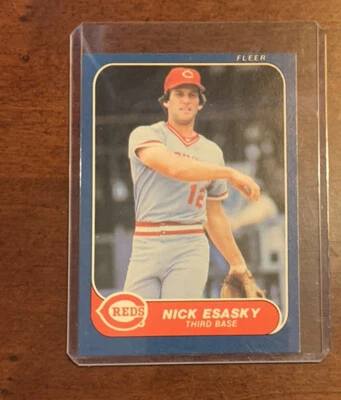 1986 Fleer Nick Esasky #177 - Image 1 of 2