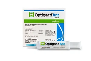 OPTIGARD ANT Gel Bait ~ Pest Control 30 gram ( 1.06 oz ) 4 Tubes - Plunger/Tips - Picture 1 of 2