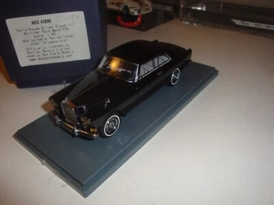 NEO- 44200- ROLLS ROYCE Silver Cloud III Mulliner Park Ward FHC coupé noir 1964 - Photo 1/2
