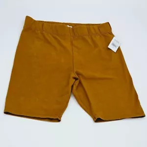 Good American Bronze Brown Lounge Bike Short Größe 5 L / XL Lesen - Bild 1 von 6
