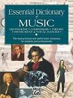 Essential Dictionary of Music: Pocket Size Book (Essential Dictionary  - GOOD