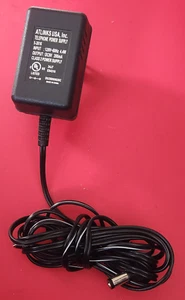 Atkins USA Telephone Power Supply 5-2616 120V AC 4.4W / 9V DC 200mA Adapter - Picture 1 of 2
