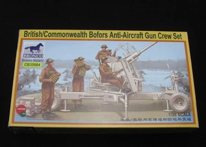 BRONCO CB35084 1/35 British/Commonwealth Bofors Anti-Aircraft Gun Crew Set - Picture 1 of 1