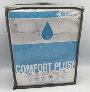 Sleep Harmony COMFORT PLUSH MATTRESS PROTECTOR Waterproof Queen Size - Picture 1 of 3