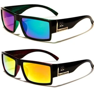 Biohazard Kids Sunglasses childrens wrap around mirror boys girls UV400 - Picture 1 of 6