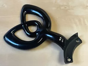 Hampton Bay Ceiling Fan OEM parts - 1 Black Tulip style Blade-Arm/Bracket - Picture 1 of 8