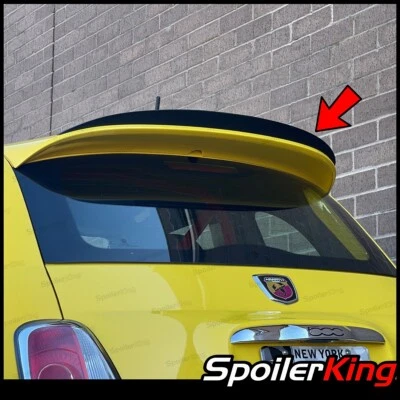 SpoilerKing Rear Add-on Roof Spoiler (Fits: Fiat 500 Abarth ONLY 2012-2019) 284K - Image 1 of 4