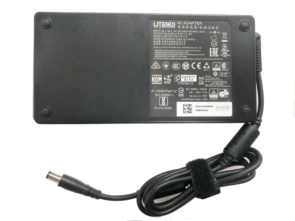 LITEON 230W AC Adapter Charger For Intel NUC 11 NUC11PHKi7CAA Enthusiast Supply - Image 1 of 4