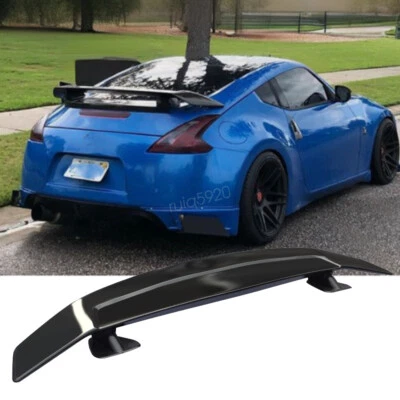 For Nissan 350Z 370z Altima 46" Rear Trunk Spoiler GT Style Wing Matte Black - Image 1 of 4