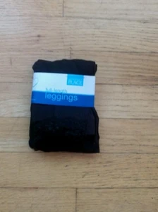 Nuevo con etiquetas The Childrens Place Niñas Leggings Negro Encaje Borde - Imagen 1 de 1