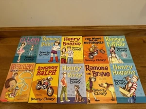 Lot Of 10 Beverly Cleary Paperback Children’s Books: Ralph, Ramona & Henry - Bild 1 von 3