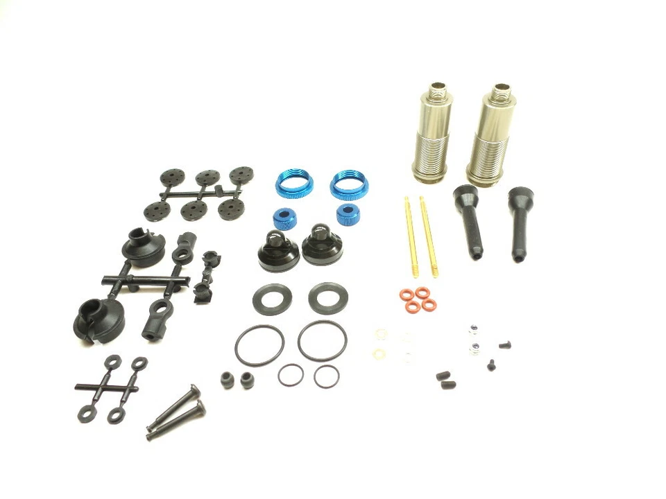 Team Associated 1:8 RC8B3.1 RC8B3.1E Alu Bigbore Shock Absorber Set Rear AB1® - Immagine 1 di 1