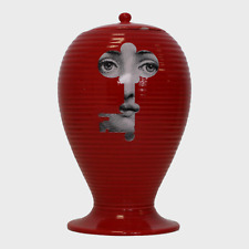 Fornasetti China Vase- Red