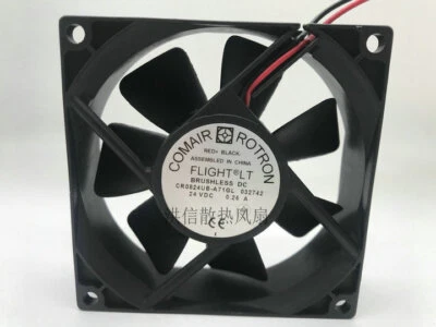 COMAIR ROTRON CR0824UB-A71GL DC24V 0.26A 8CM 8025 inverter cooling fan - Image 1 of 3