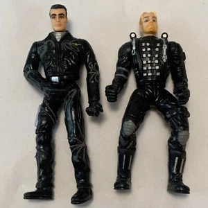 Lot of 2 Vintage Lost in Space Action Figures New Line Productions 5” Major West - Picture 1 of 4