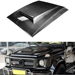 Dry Carbon Fiber Car Front Hood Lid Bonnet for Mercedes Benz W463 G63 G500 G550 - Foto 1 di 8
