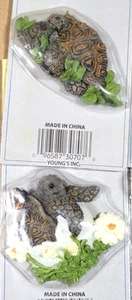 Imanes de tortuga Young's Collectables, nuevos (Juego de 2 imanes 3-2) - Imagen 1 de 3