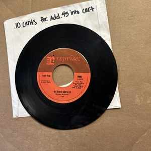 Tiny Tim Great Balls Of Fire/As Time Goes By Reprise 45 - Picture 1 of 2