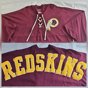 Fanatics NFL Pro Line Washington Redskins XL Long Sleeve DRAWSTRING Made In USA - Bild 1 von 23
