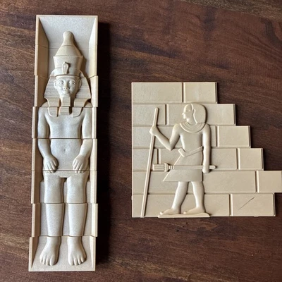 1980 Playmobil Egyptian Pyramid Pharaoh Sphinx #4240 PARTS ONLY - Photo 1/4