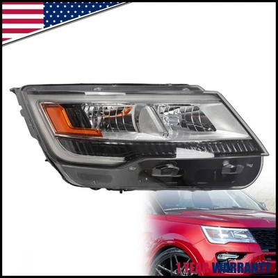 For 2016-2018 Ford Explorer Limited/XLT/Platinum LED DRL Passenger Headlight - Image 1 of 4