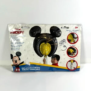 Mickey Mouse aufblasbare Pinata Disney Junior 30x29" hält 3 Pfund Süßigkeiten NEU VERSIEGELT - Bild 1 von 4