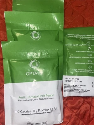 Optavia Rustic Tomato Herb Penne- 4 Packets Fuelings - Image 1 of 2