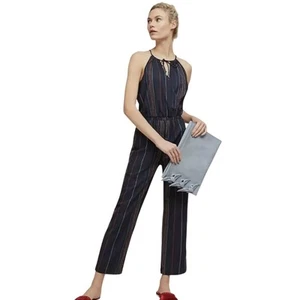 Anthropologie Dolan Striped Halter Jumpsuit, Size Small - Picture 1 of 4