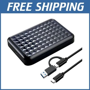 Portable 1TB Hard Drive - Fast Data Transfer - USB 3.0 - Picture 1 of 9