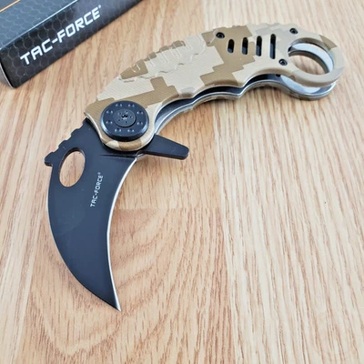 Cuchillo Plegable Asistido Kinerlock 2.25" Hoja de Acero Inoxidable Mango de Aluminio Foto 1 de 4