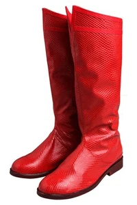Liga de la Justicia Superman Kal El Clark Kent Zapatos Halloween Juegos con disfraces Disfraz - Imagen 1 de 3