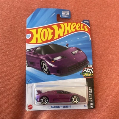 Hot Wheels ’94 Bugatti EB110 SS Purple HW Race Day 2025 - Image 1 of 2