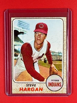 1968 Topps - Steve Hargan #35 - Image 1 of 2