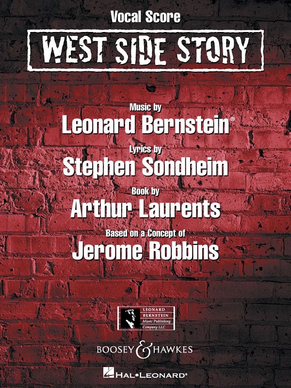 West Side Story Complete Vocal Score Sheet Music 36 Musical Songs Book - Image 1 of 1