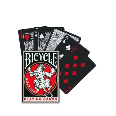 Bicycle Black Tiger: Revival Edition Spielkarten Deck Air-Cushion Finish NEU