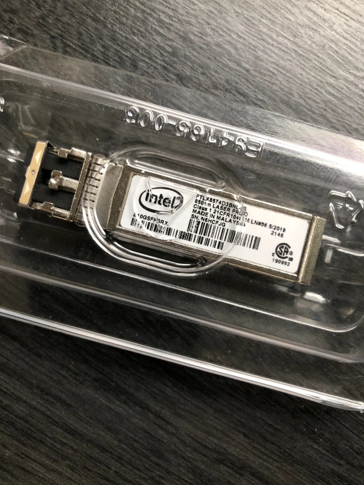 Neu - Intel 10Gb Multi-Mode Fiber SFP+ GBIC Transceiver  -  LC  FTLX8574D3BNL-IE - Bild 1 von 1
